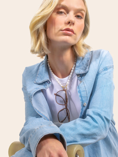 Pearly Eyewear Necklace | Sunny Cords