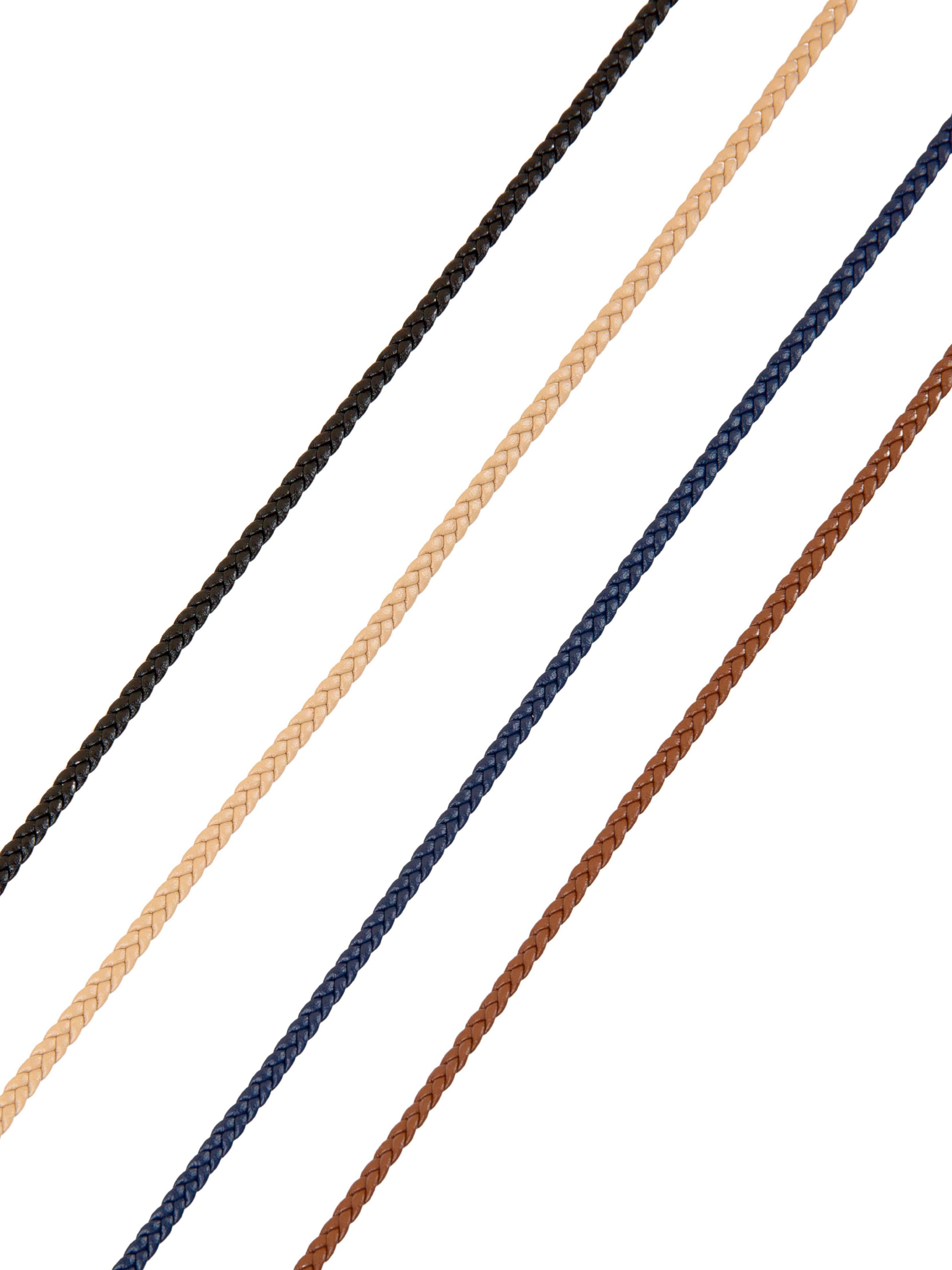 Beige (gold ends) Charly dark blue | Glasses Strap