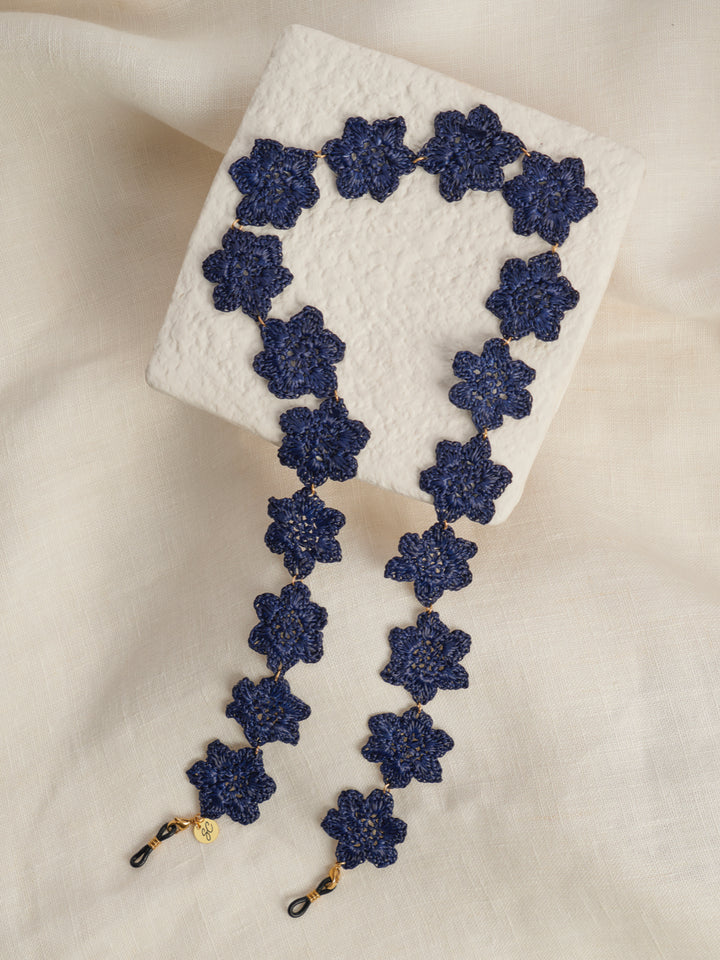 Blue Lolita Cream | Eye Glasses chain