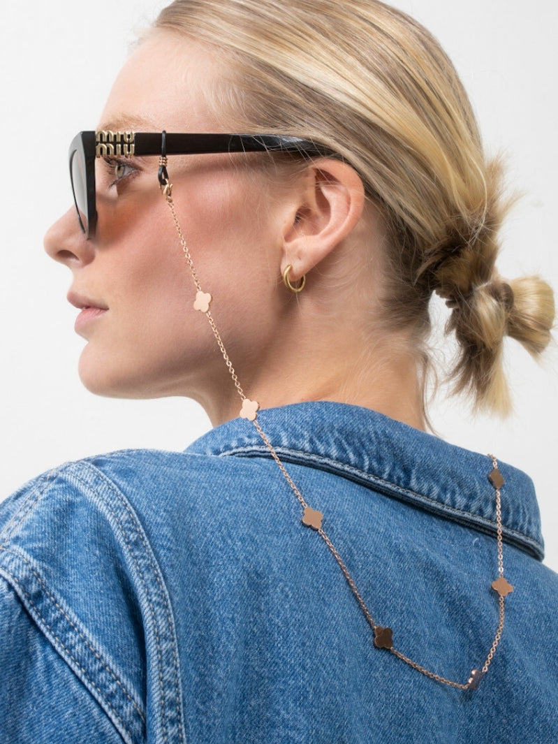 Filled Rose gold Ruby Air Rose gold | Glasses chain