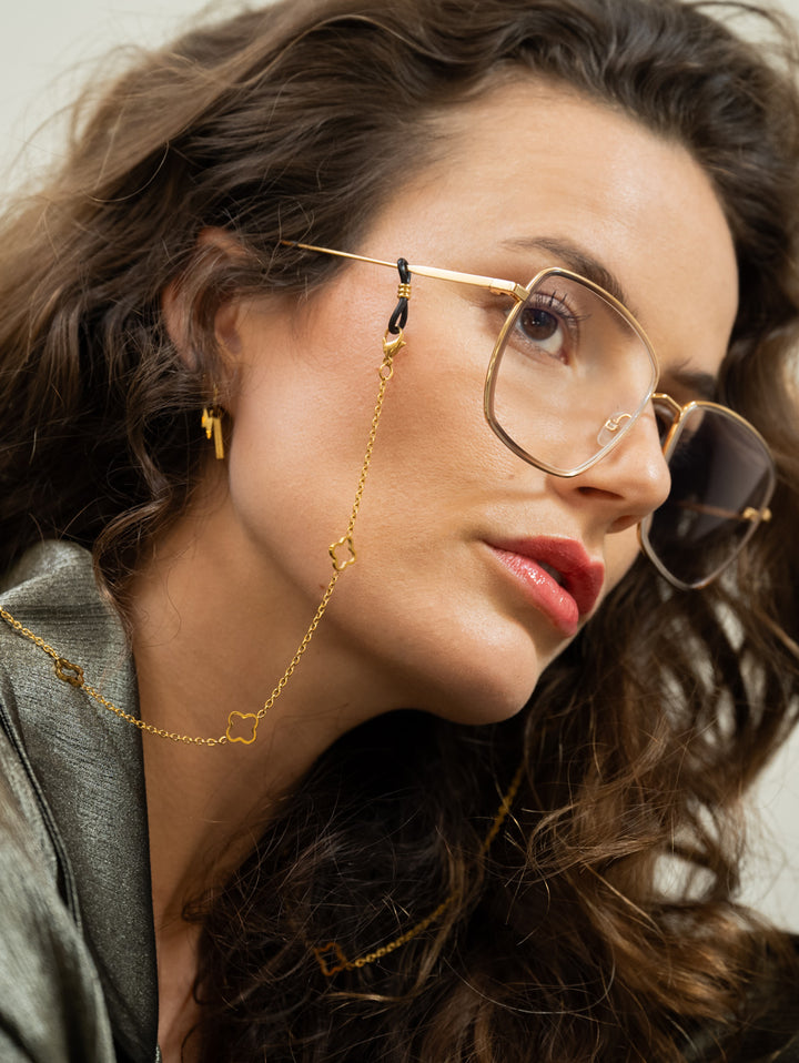 Gold Ruby Air | Glasses chain
