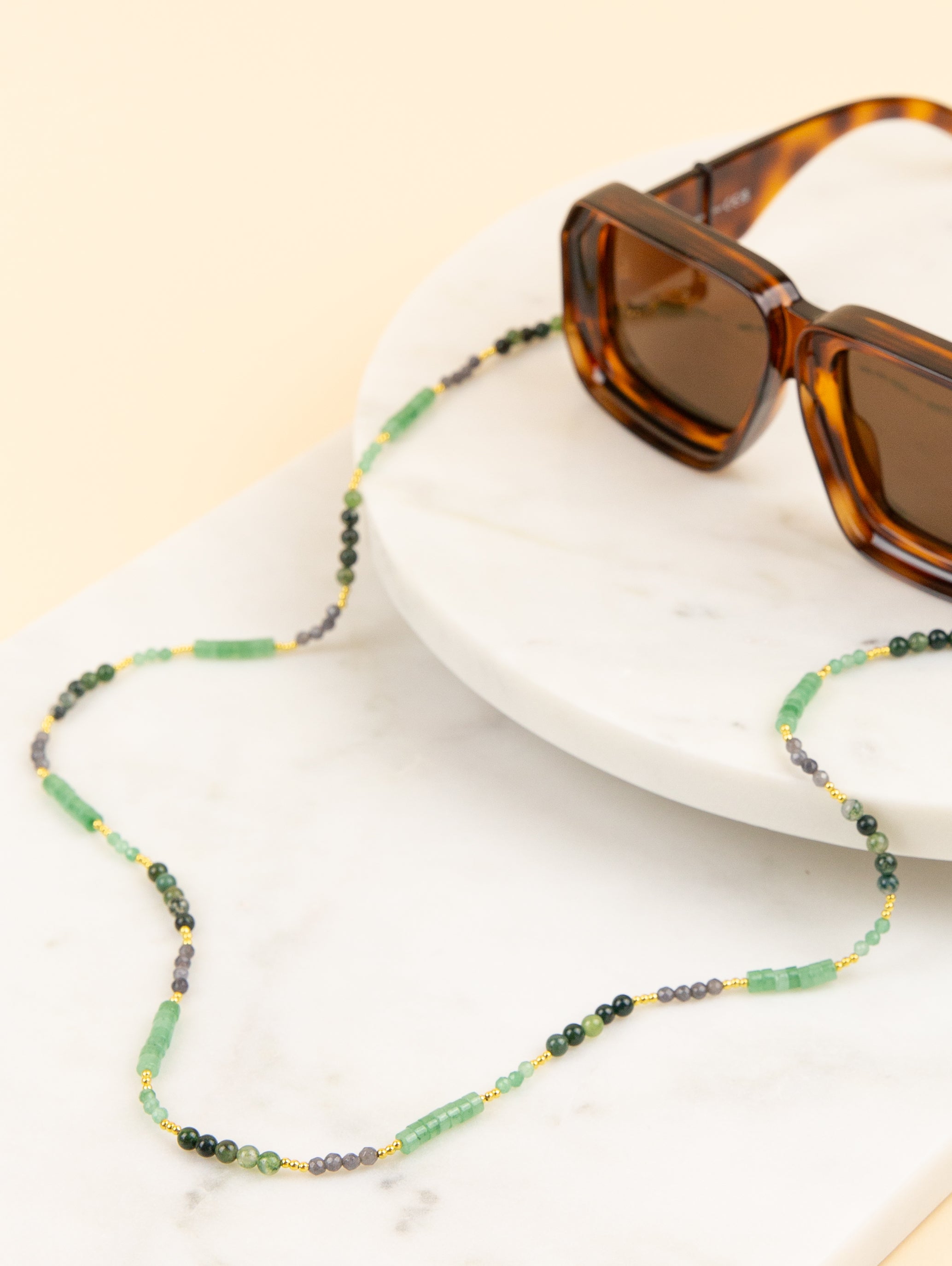 Green Sol Beige | Glasses strap