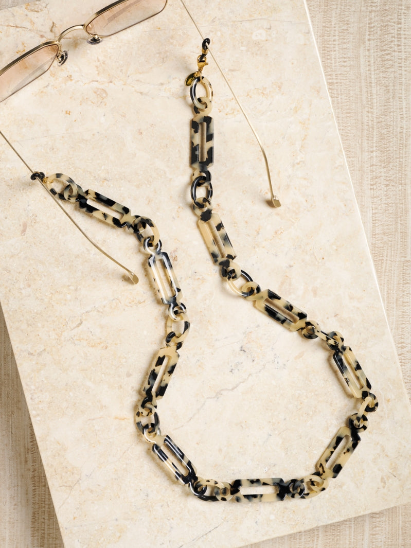 Grey Hazel brown | Sunglasses chain