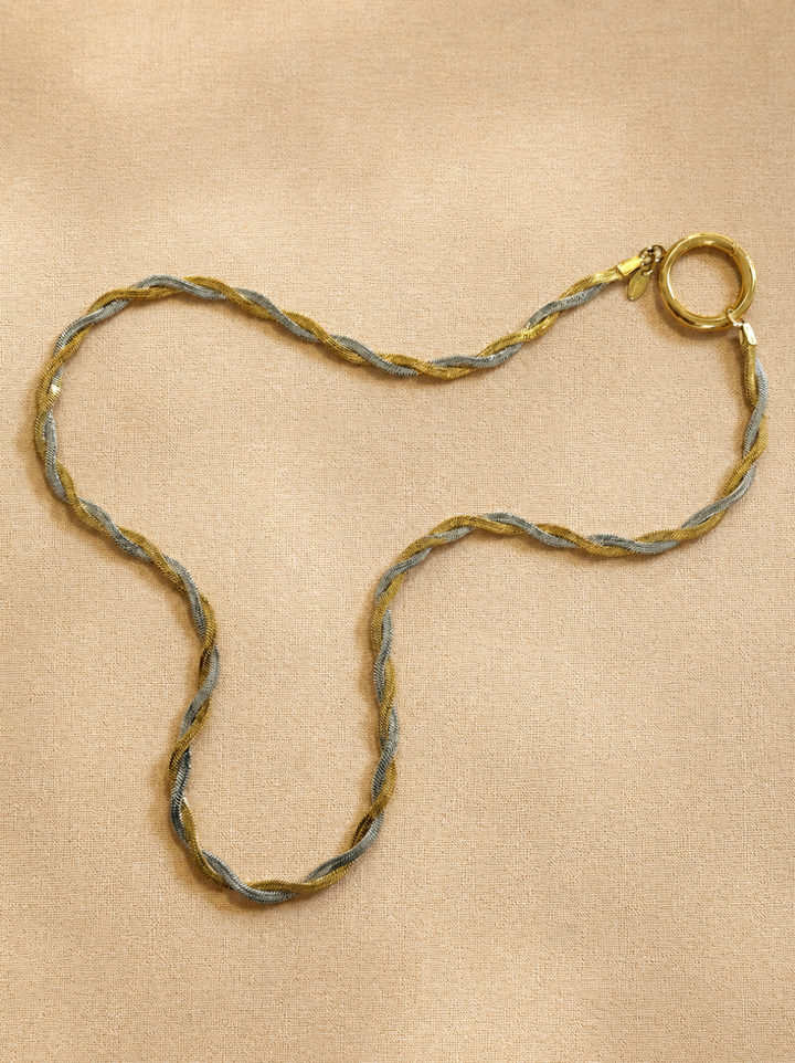 Sunny Cords Braided Jane Silver Gold | Ring Edit