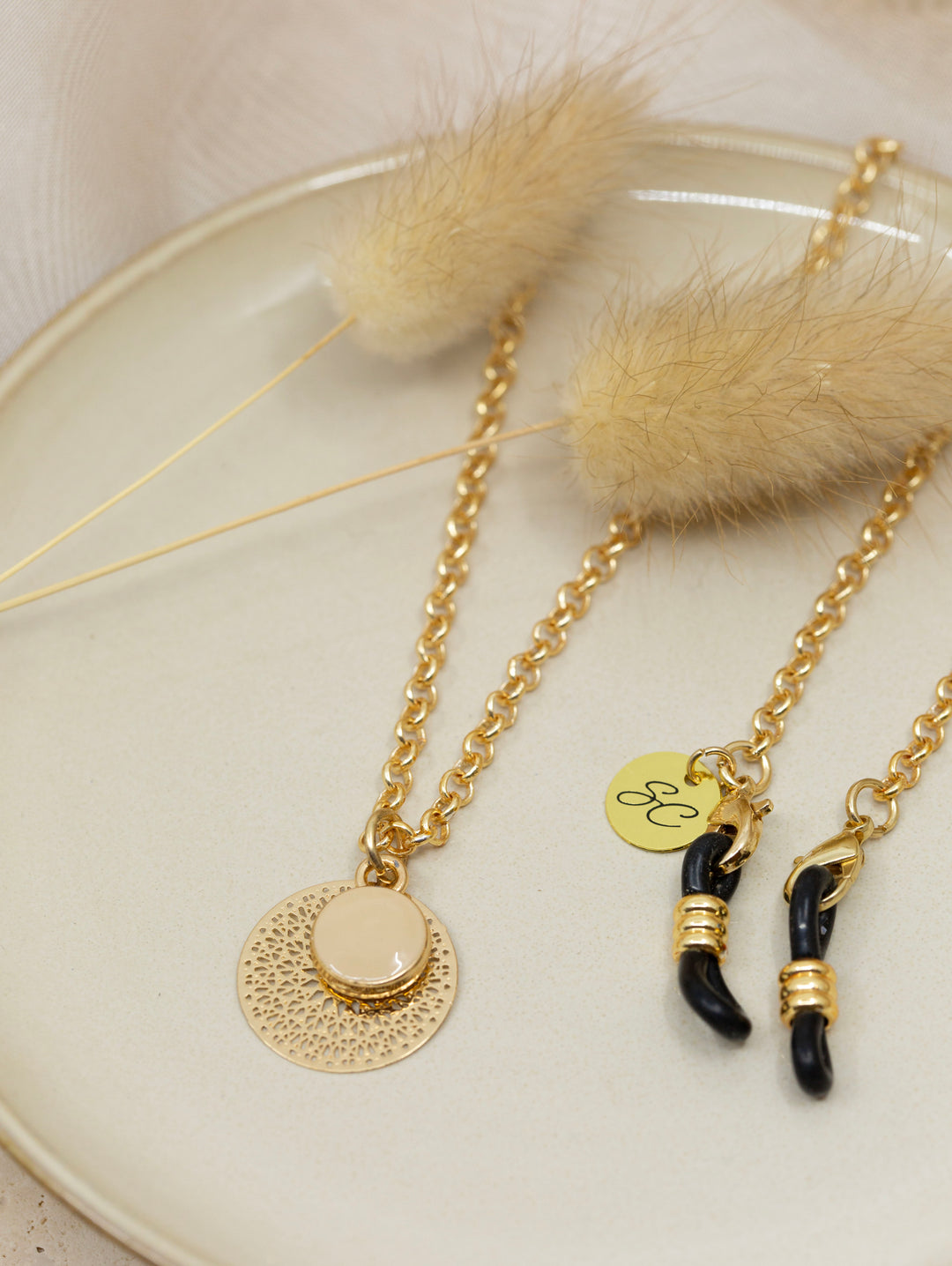 Sunny Cords Georgi Beige - Eye glasses Chain