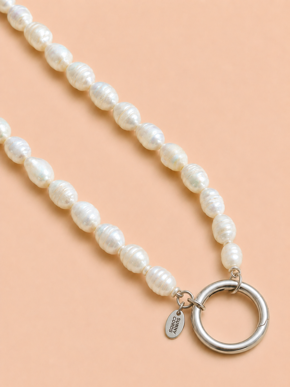 Sunny Cords Pearly - silver | Ring Edit