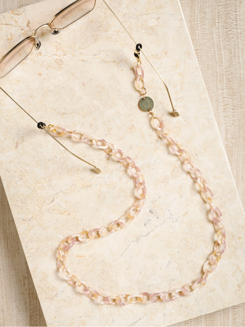 Sunny Cords Pink Ace grey | Sunglass cord