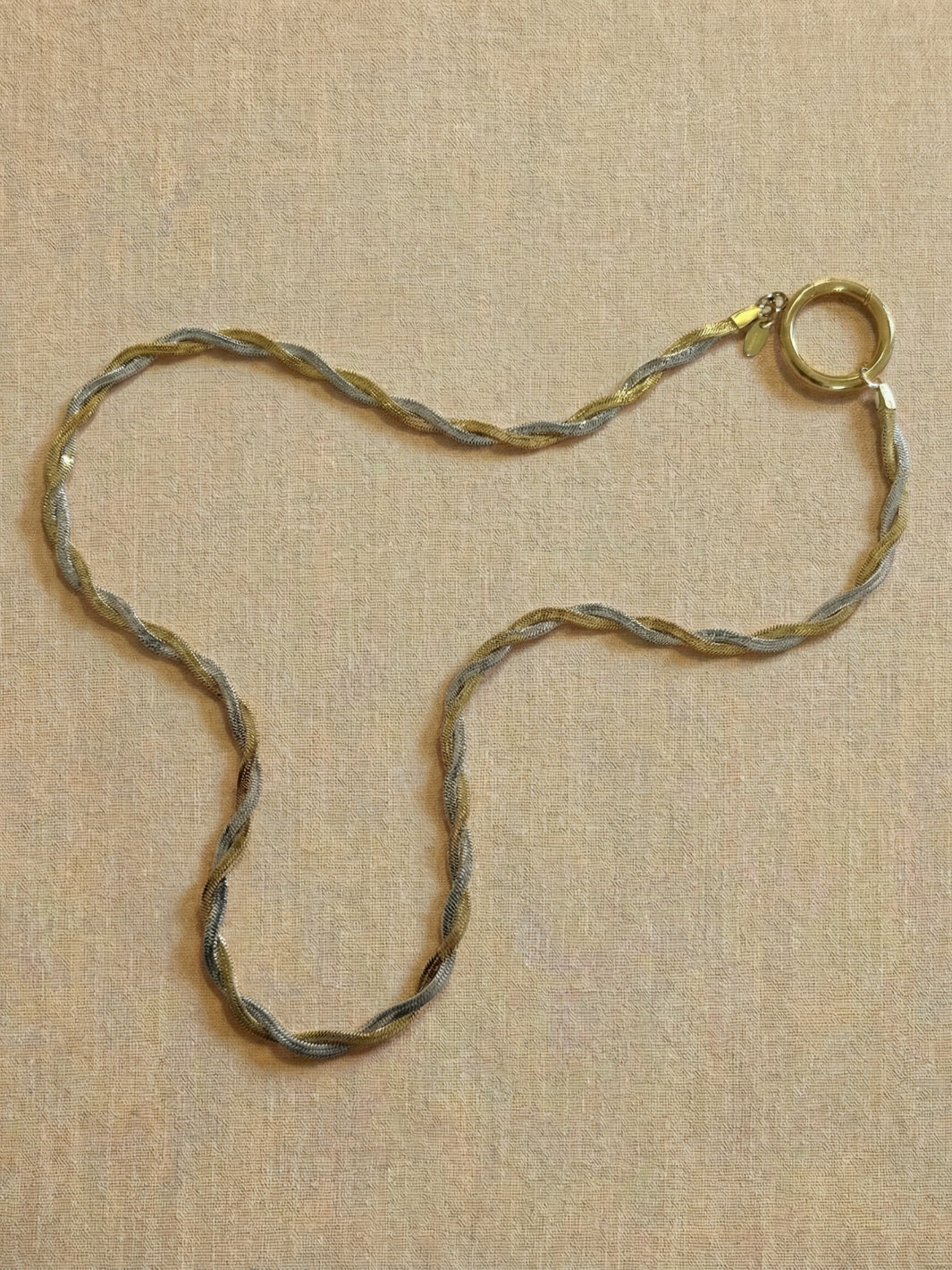 Sunny Cords silver-gold Braided Jane Gold | Ring Edit
