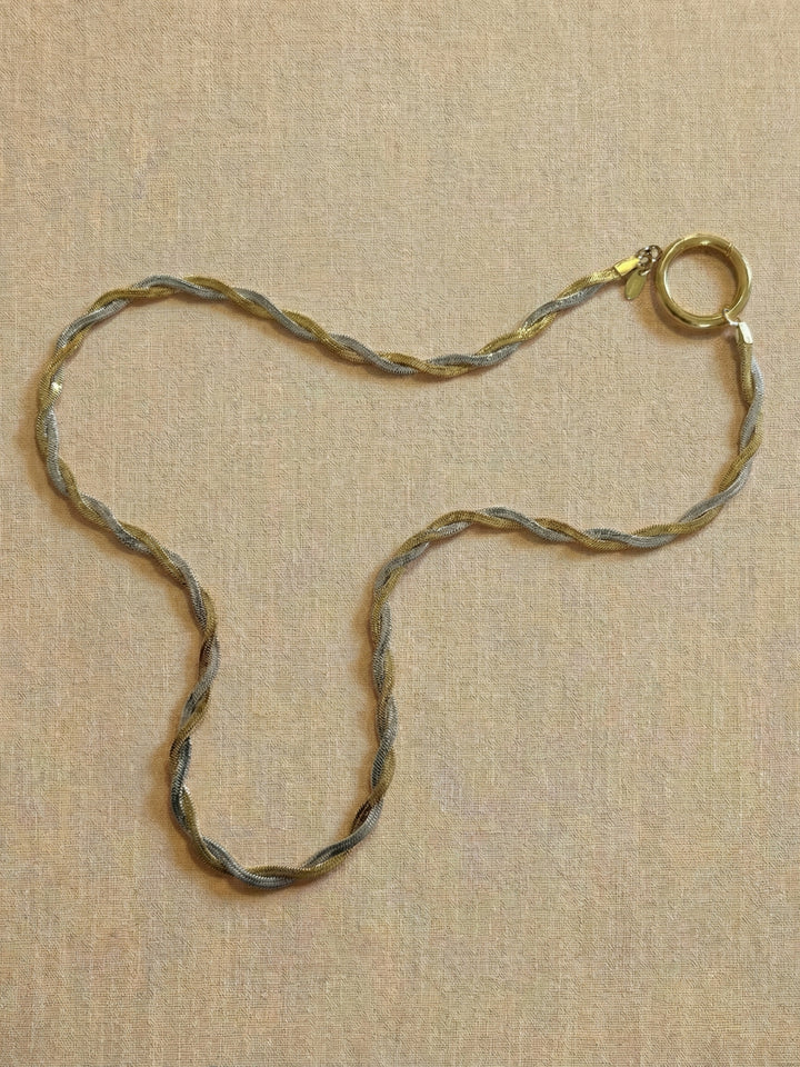 Sunny Cords silver-gold Braided Jane Gold | Ring Edit