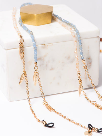 Bead It Light Blue | Glasses strap