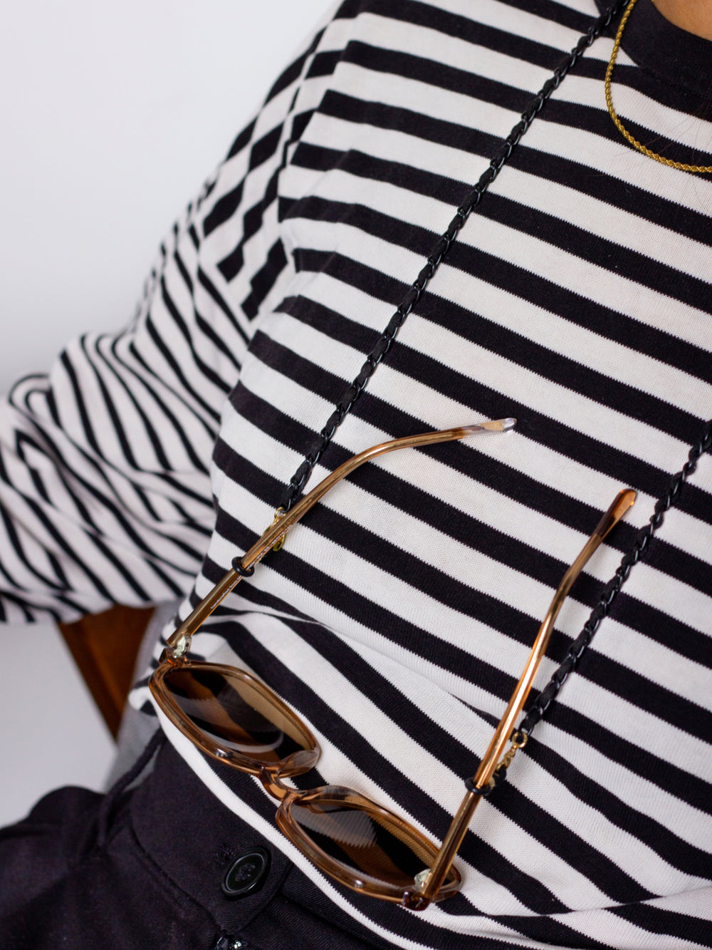 Sunny Cords Classy C matt black | Glasses strap